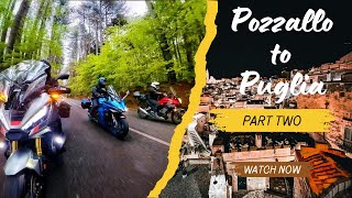 Pozzallo to Puglia Motorbike Adventure Part 2 [upl. by Hendren]