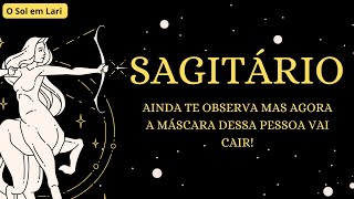 SAGITÁRIO✨AINDA ESTÁ TE OBSERVANDO👀MAS AGORA AS MÁSCARAS VÃO CAIR DE UMA VEZ🔥NADA MAIS TE PARA🔥 [upl. by Aletta]