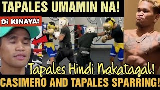 TAPALES DI NAKATAGAL 3RDS LANG CASIMERO AND TAPALES SPARRING DI NA MAUULIT [upl. by Stoll]