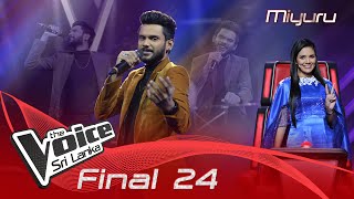 Miyuru Somarathne  Anawakiyak අනාවැකියක්  Final 24  The Voice Sri Lanka [upl. by Adriena680]