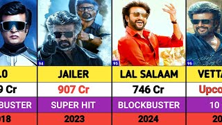 Rajinikanth All Movies List  Rajinikanth All Hits And Flops Movies List  Vettaiyan  Coolie [upl. by Erroll102]