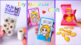 Diy miniature craft। Easy craft। Paper craft।How to make। Diy। school project। mine craft। Cute। [upl. by Aicyla]