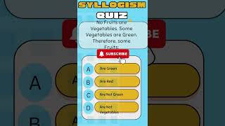 Syllogism Practice Questions 53  Syllogism Reasoning Tricks  Genius Gird Syllogism reasoning [upl. by Haran]