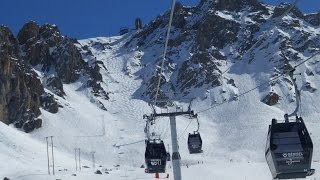 Couloir Tournier  Meribel GoPro Couloir [upl. by Nnylrac]