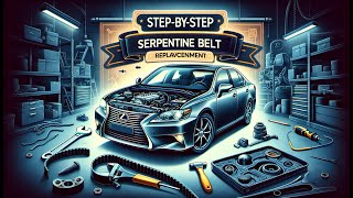 How to Replace the Serpentine Belt on a Lexus ES 350 Easy StepbyStep Tutorial DIY [upl. by Faucher]