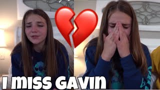 Piper Rockelle breakdowns SHE MISSES GAVIN😓💔 [upl. by Ennasus]