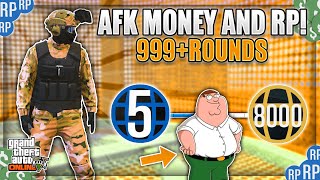 UPDATED AFK Peter Griffin Job  Insane Money amp RP 999 Rounds  GTA 5 Online MAKE MILLIONS AFK [upl. by Salahi]