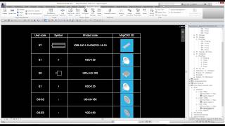 MagiCAD for REVİT  Legend Tool and Sheet Manager [upl. by Gurango]