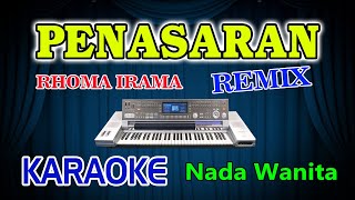 Penasaran Remix Karaoke Rhoma Irama HD Audio Nada Wanita [upl. by Cott]