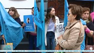 Manifestación provida ll Noticias con Juan Carlos Valerio [upl. by Yroj571]