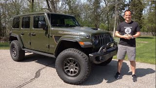 Is the 2023 Jeep Rubicon 392 20th Anniversary Edition a Muscle Car Wrangler [upl. by Vinay621]