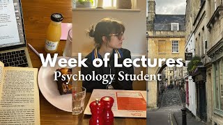 First Week of Lectures Vlog  Second Year Psychology Student at the University of Bath [upl. by Leith]