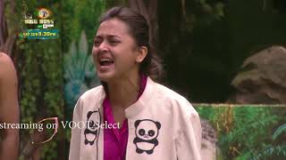 Bigg Boss 15  Tejasswi Prakash CRIES after a nasty fight with Karan Kundrra says Im fu done [upl. by Nimsay]