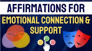 Relationship Affirmations for Emotional Connection amp Support  relationshipaffirmations [upl. by Etennaej]