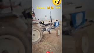 Swaraj 👑👑 744 automobile स्वराज855tractor car farming [upl. by Horn]