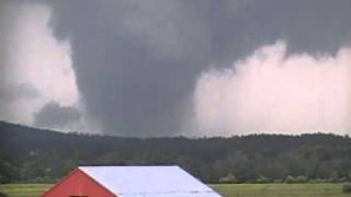 Tornado BrooksvilleSnead Alabama 4272011 [upl. by Ellehcirt]