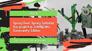 Java Spring Boot Spring Initializr Run project in IntellijIdea Community Edition [upl. by Ihsoyim]