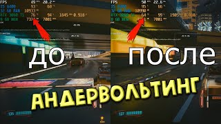 Андервольтинг видеокарты Лучший гайд на примере Nvidia RTX 3060 Ti [upl. by Terryl]