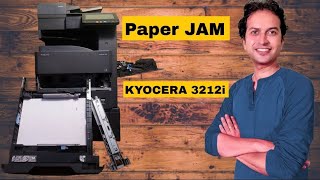 Fix Paper JAM in Printer  Kyocera 3212i  Hindi  2022  kyocera reliableeengineers [upl. by Woodie]