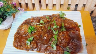 Bina Lahsun Pyaz yummy Manchurian Quick Simple Recipe Banarasi nitu ki rassoi [upl. by Imyaj]