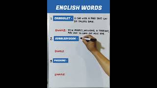 English Words cabriolet gobbledygook [upl. by Burack550]