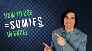 Tutorial How to use SUMIF amp SUMIFS formulas in Excel [upl. by Buell769]