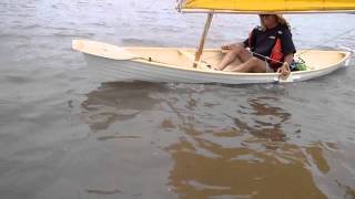 MacGregor Sailing Canoe on Lake Wivenhoe [upl. by Naimad]