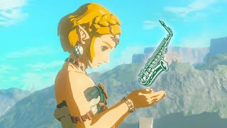 The Legend of Zelda Tears of the Kingdom Trailer 3 Alto Saxophone Transcription [upl. by Nehte]