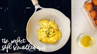 How To Make The Perfect Soft Scrambled Eggs without a Recipe  Brewing Happiness [upl. by Jadwiga]