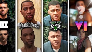 GTA Characters in REAL LIFE AI Upscale  Comparison [upl. by Anuat]