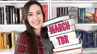 March TBR 2017  Books I Want to Read This Month [upl. by Helbonia]