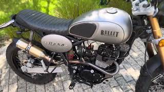 Bullit Hero 125 with carb and new airfilter [upl. by Iral399]