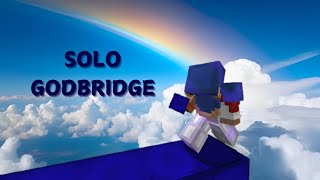 solo god bridge nelle bedwars [upl. by Sapowith]