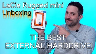 UNBOXING THE BEST EXTERNAL HD LaCie Rugged USBC 5TB External Hard Drive Portable HDD [upl. by Magel411]