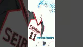 HAPPY BIRTHDAY TETSUYA KUROKO🎉🥳 [upl. by Anaz]