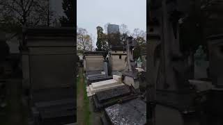 ASMR French Cemetery Whisper old stone Cimetière Montparnasse  Montparnasse Cemetery S547🪦4 [upl. by Archangel]