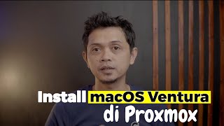 Hackintosh Tutorial  Cara Install macOS Ventura di Proxmox dengan GPU Passthrough [upl. by Rad]