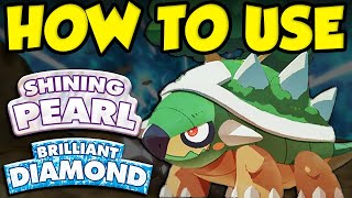 HOW TO USE TORTERRA IN POKEMON BRILLIANT DIAMOND SHINING PEARL Pokemon BDSP Torterra Moveset [upl. by Vins]