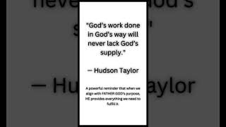 Timeless Wisdom— Hudson Taylor [upl. by Zielsdorf]