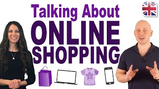 Talking About Online Shopping  Spoken English Lesson [upl. by Cherey192]