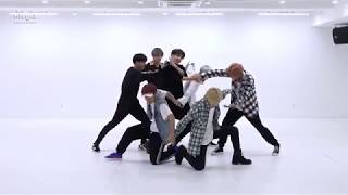 BTS 방탄소년단  DNA Dance Practice Mirrored [upl. by Aisilef]