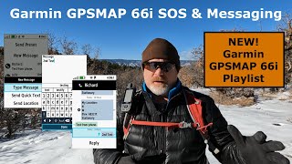 Garmin GPSMAP 66i Training  SOS and Messaging [upl. by Nageem]