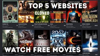 FREE Movies in 2025  TOP 5 Best Websites to watch movies [upl. by Caldeira673]