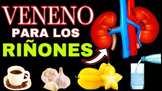 Cómo DESTRUIR tus RIÑONES  8 PEORES HÁBITOS para LOS RIÑONES Insuficiencia Renal [upl. by Ahseinar944]