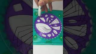 This Serpent Design Is Satisfyingly Relaxing ASMR Art Journey asmr art 2024 shorts spirograph [upl. by Fonville365]