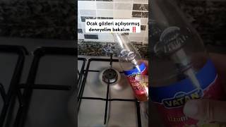 1 kaç damla sirke ile Ocak gözünüz daha harlı yanıyor trending temizlik mutfaksizinkitchenhacks [upl. by Rebekkah]