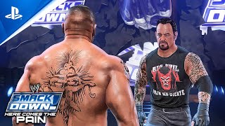 WWE SmackDown Here Comes The Pain Remaster Trailer PS5 Notion [upl. by Honniball448]