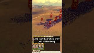 AI blunders in The Battle of Cannae in Rome 2 [upl. by Brenda]