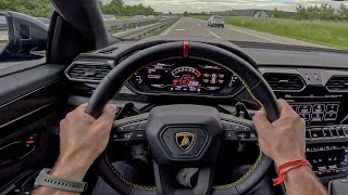 POV 288kmh in the Novitec Lamborghini Urus S Esteso [upl. by Haon177]