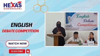 ENGLISH DEBATE COMPETITION [upl. by Johansen335]